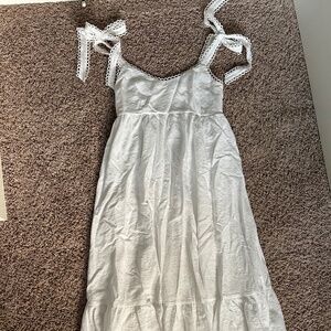 MINE Bow-Tie Maxi Dress
